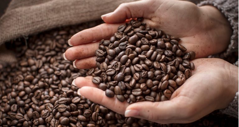 store coffee beans
